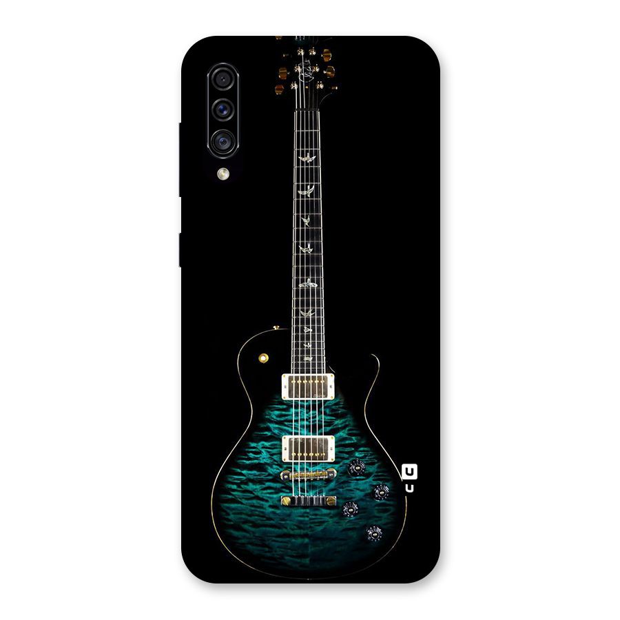 Royal Green Guitar Back Case for Galaxy A30s