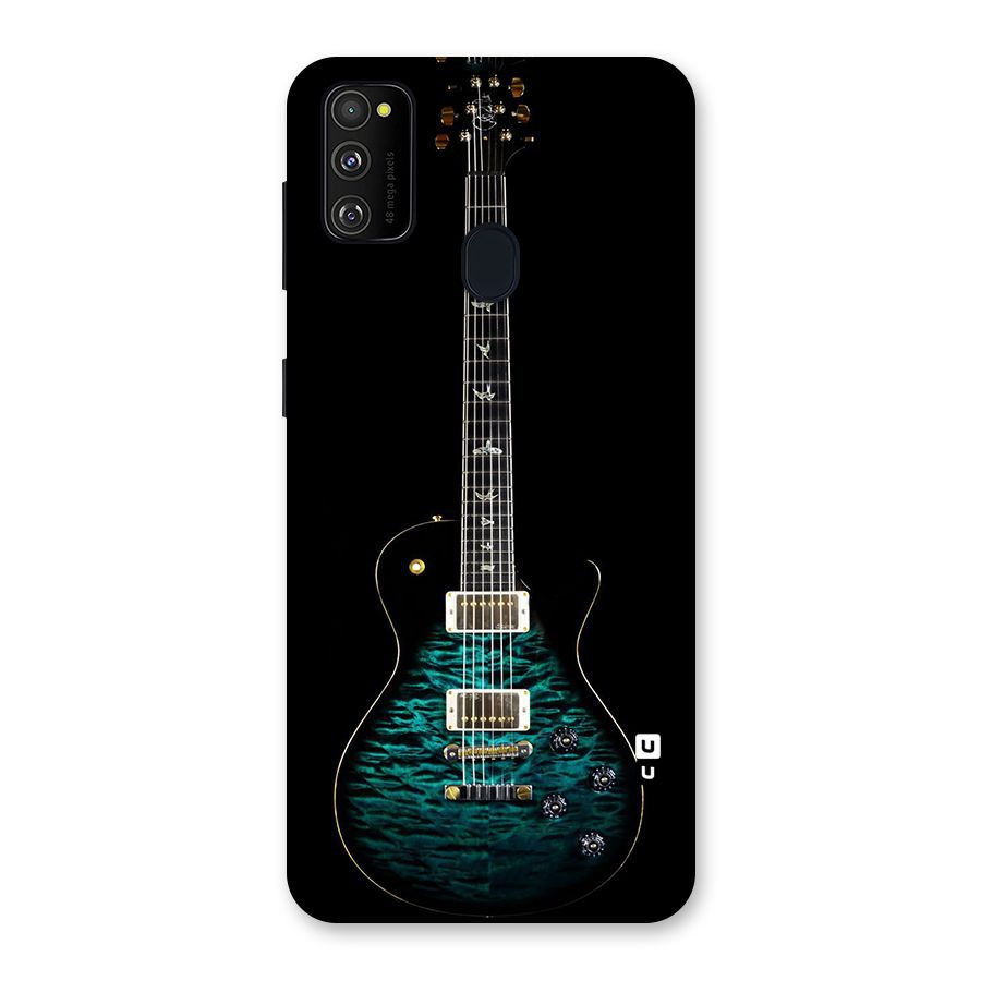 Royal Green Guitar Back Case for Galaxy M30s