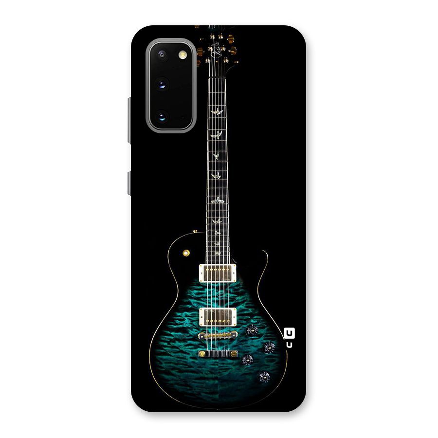 Royal Green Guitar Back Case for Galaxy S20