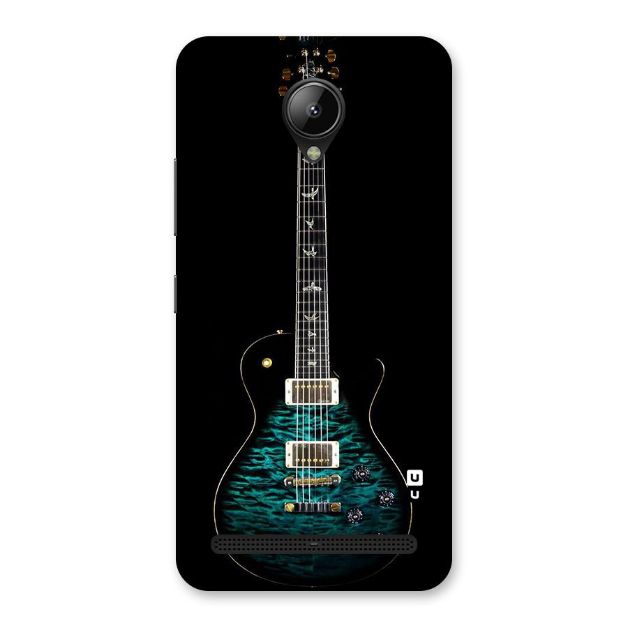 Royal Green Guitar Back Case for Lenovo C2