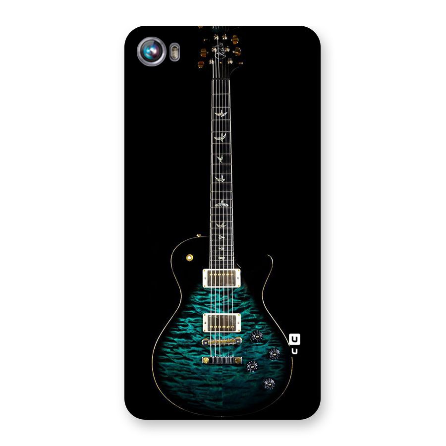 Royal Green Guitar Back Case for Micromax Canvas Fire 4 A107