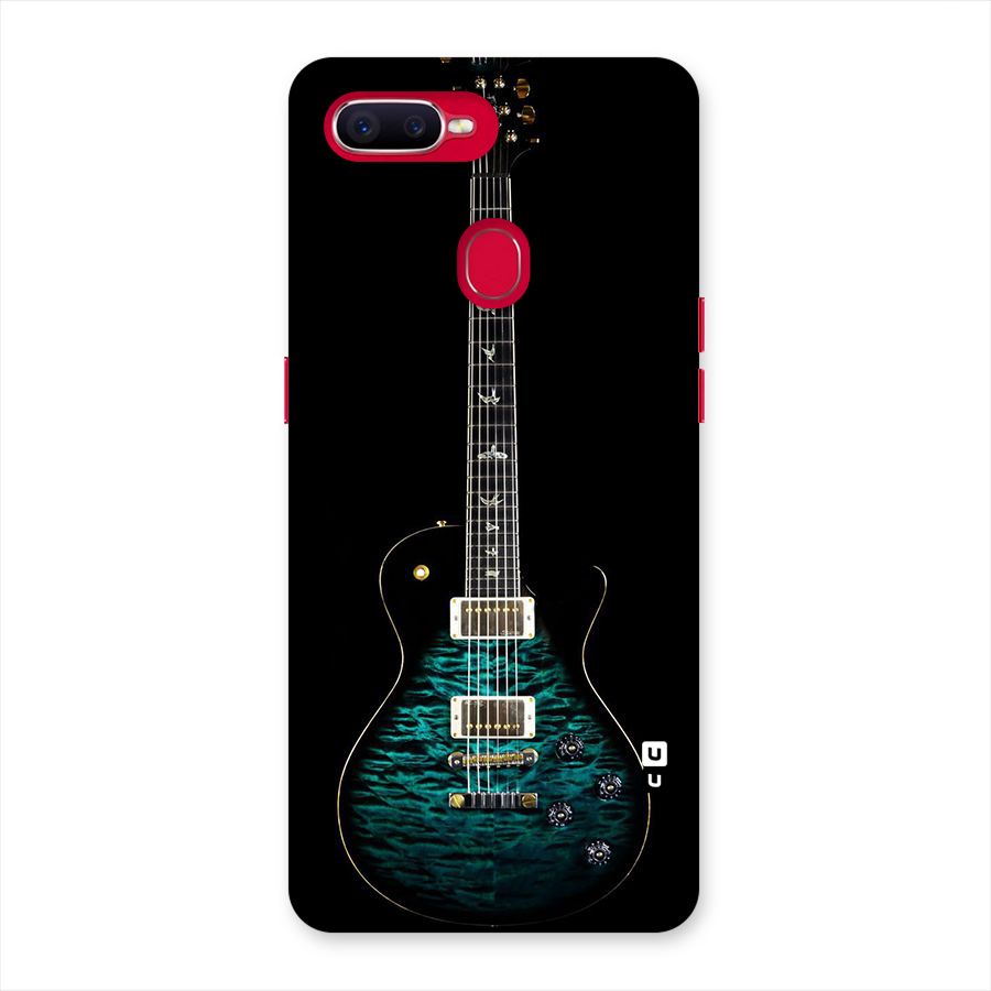 Royal Green Guitar Back Case for Oppo F9 Pro