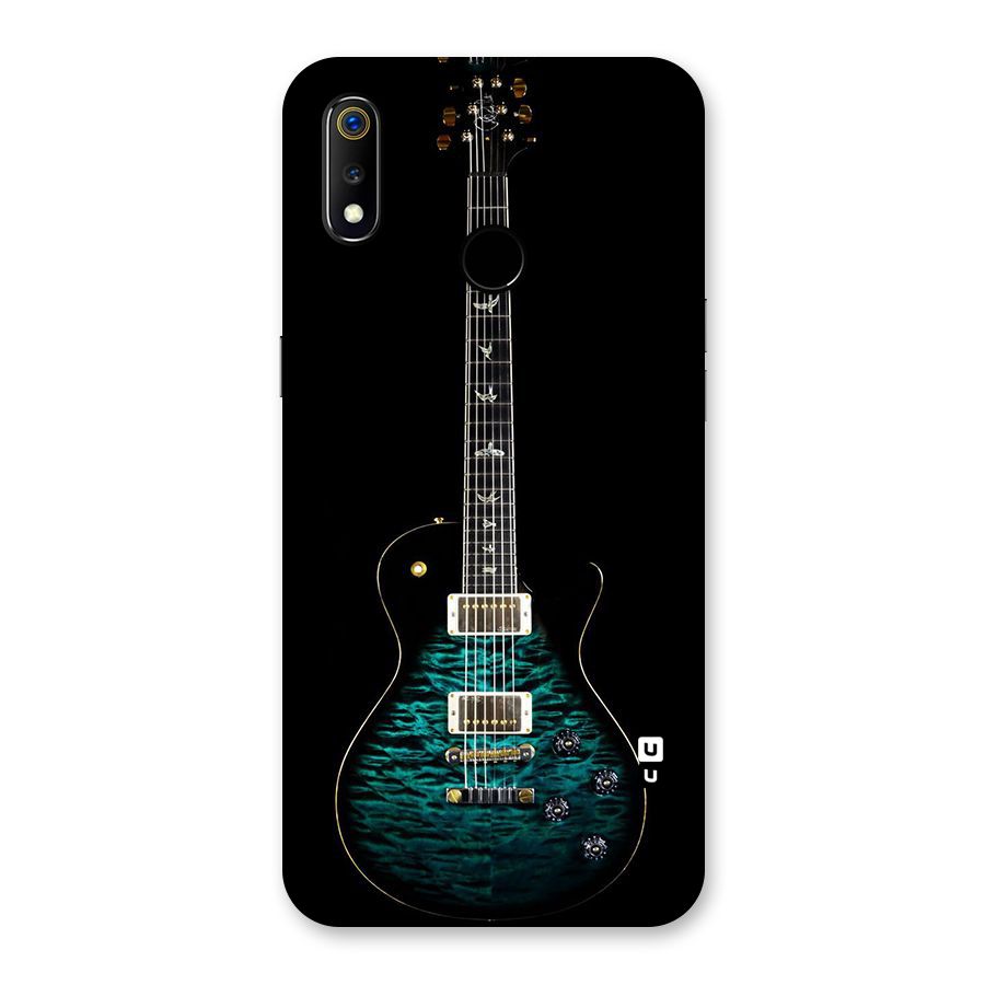 Royal Green Guitar Back Case for Realme 3