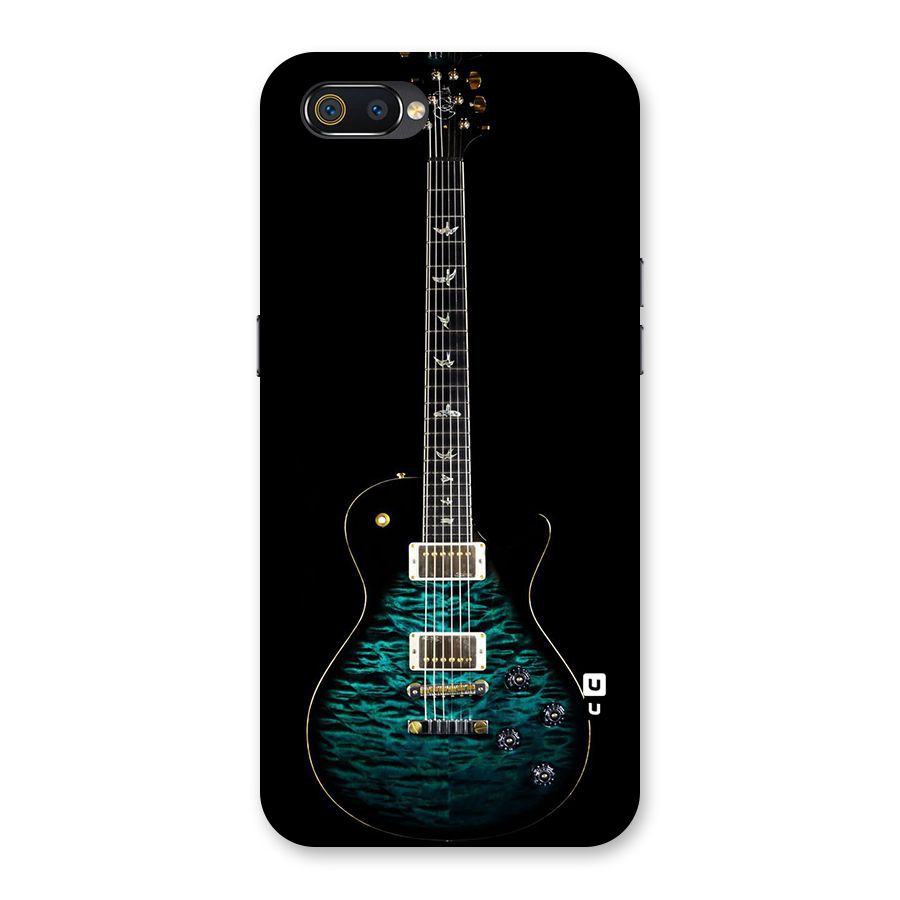 Royal Green Guitar Back Case for Realme C2