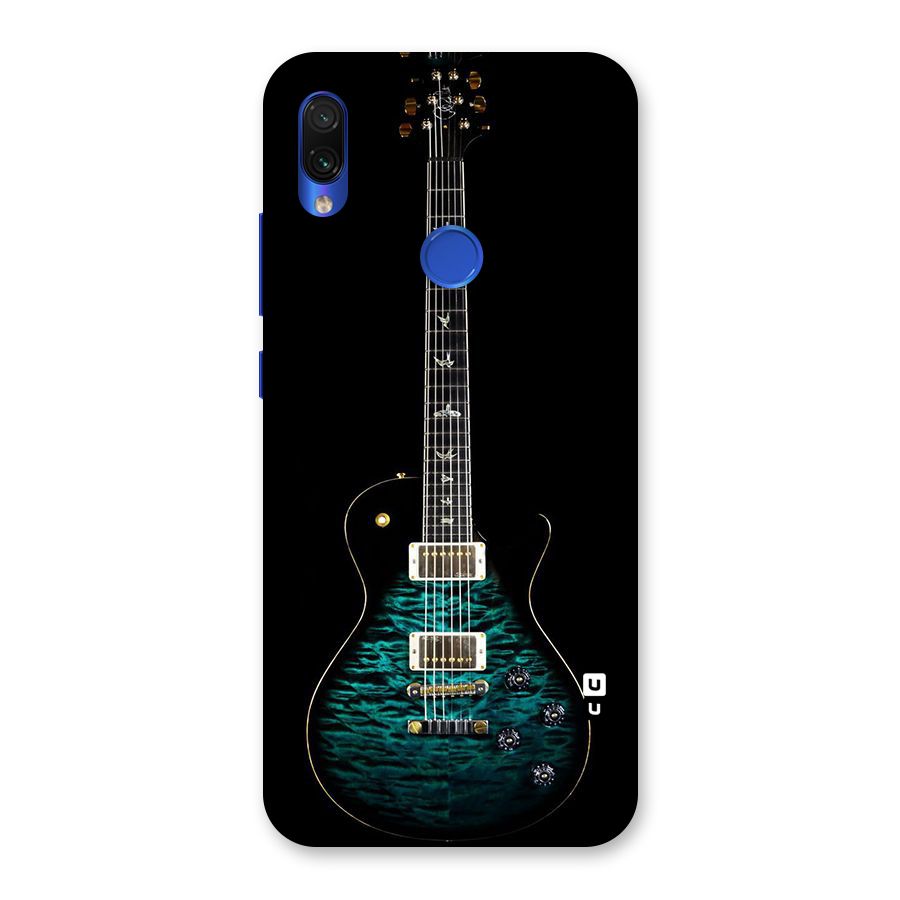 Royal Green Guitar Back Case for Redmi Note 7S