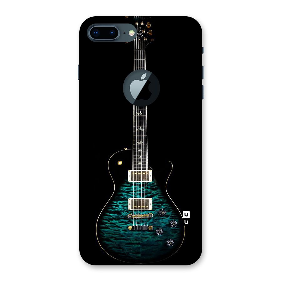 Royal Green Guitar Back Case for iPhone 7 Plus Logo Cut