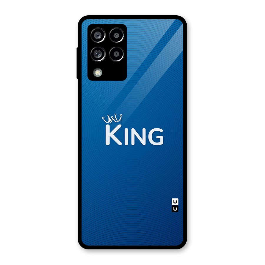 Royal King Glass Back Case for Galaxy M53 5G
