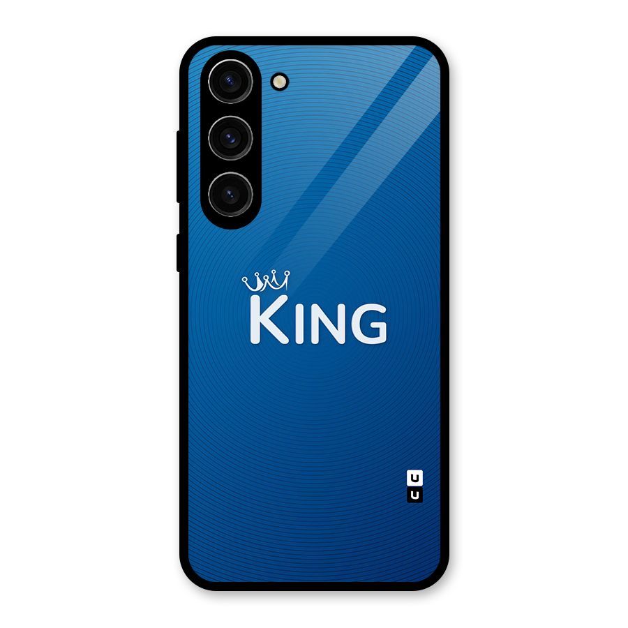 Royal King Glass Back Case for Galaxy S23 Plus