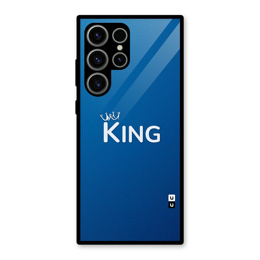 Royal King Glass Back Case for Galaxy S23 Ultra