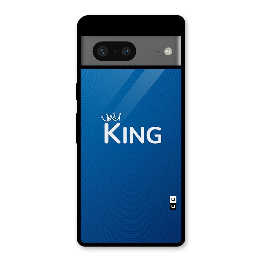 Royal King Glass Back Case for Google Pixel 7
