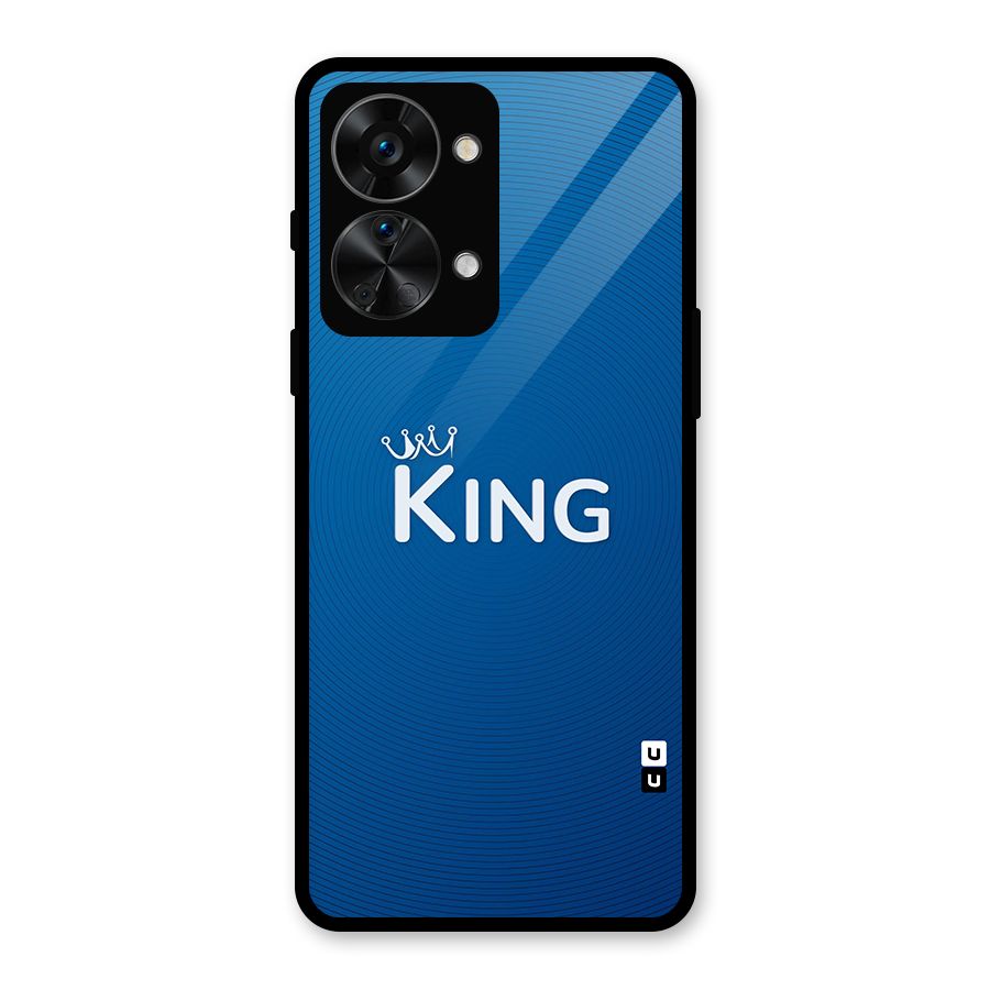 Royal King Glass Back Case for OnePlus Nord 2T