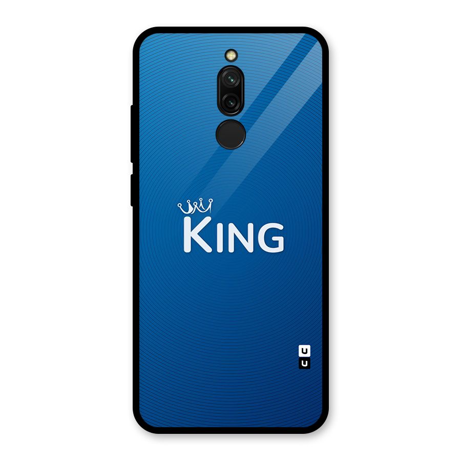 Royal King Glass Back Case for Redmi 8