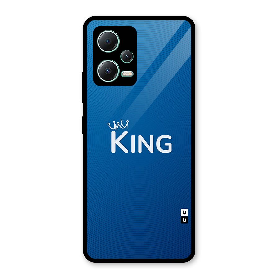 Royal King Glass Back Case for Redmi Note 12 5G