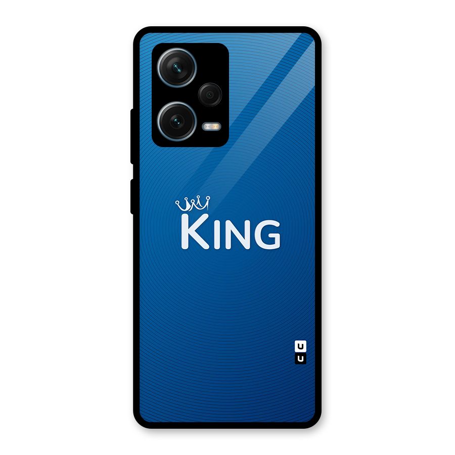 Royal King Glass Back Case for Redmi Note 12 Pro Plus 5G