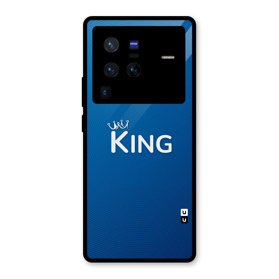 Royal King Glass Back Case for Vivo X80 Pro