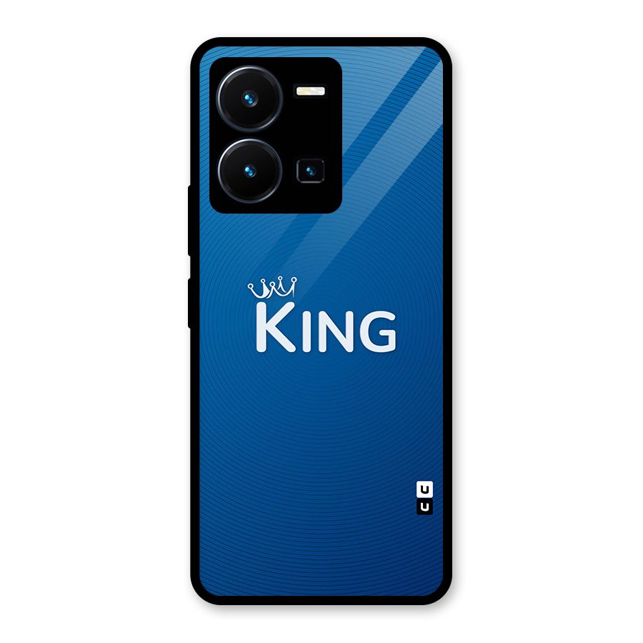 Royal King Glass Back Case for Vivo Y35