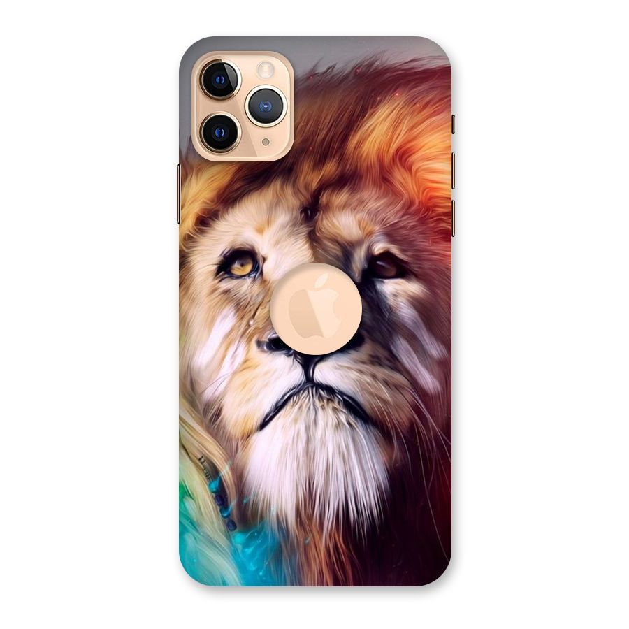 Royal Lion Back Case for iPhone 11 Pro Max Logo Cut