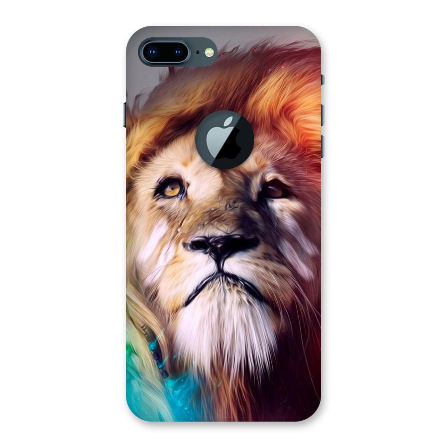 Royal Lion Back Case for iPhone 7 Plus Logo Cut
