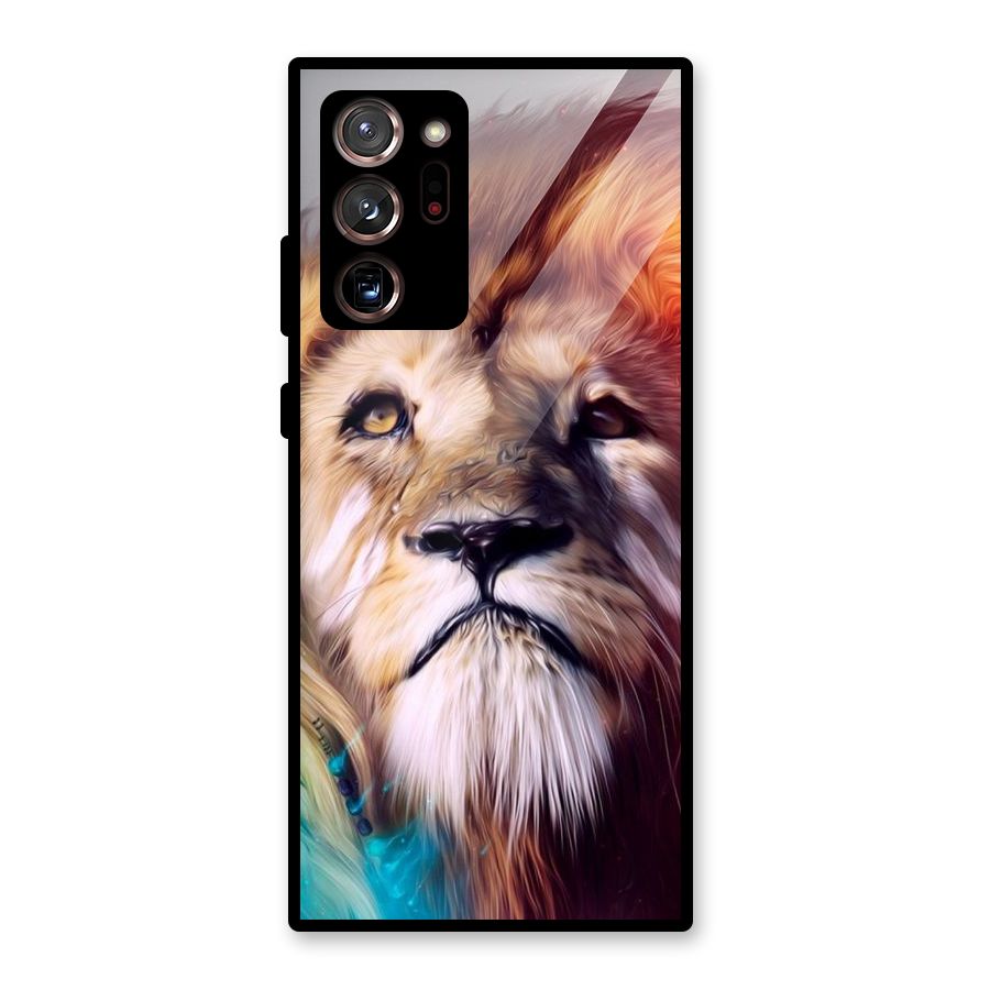 Royal Lion Glass Back Case for Galaxy Note 20 Ultra 5G