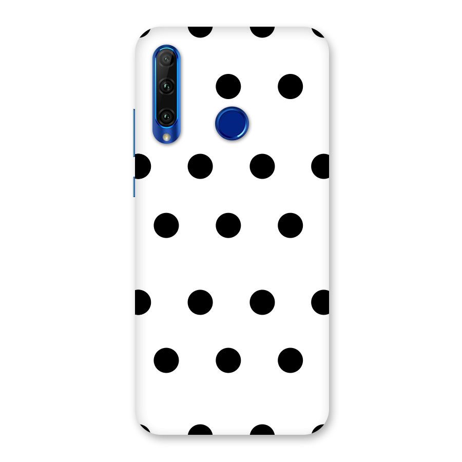 Royal Polka Dots Back Case for Honor 20i