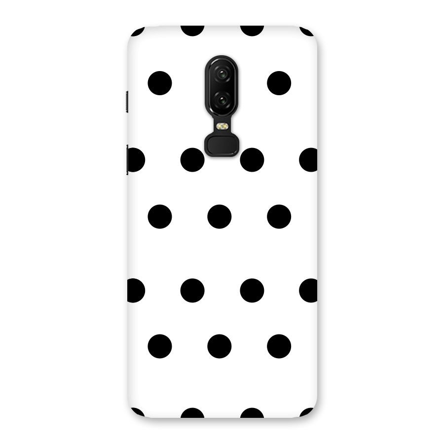 Royal Polka Dots Back Case for OnePlus 6