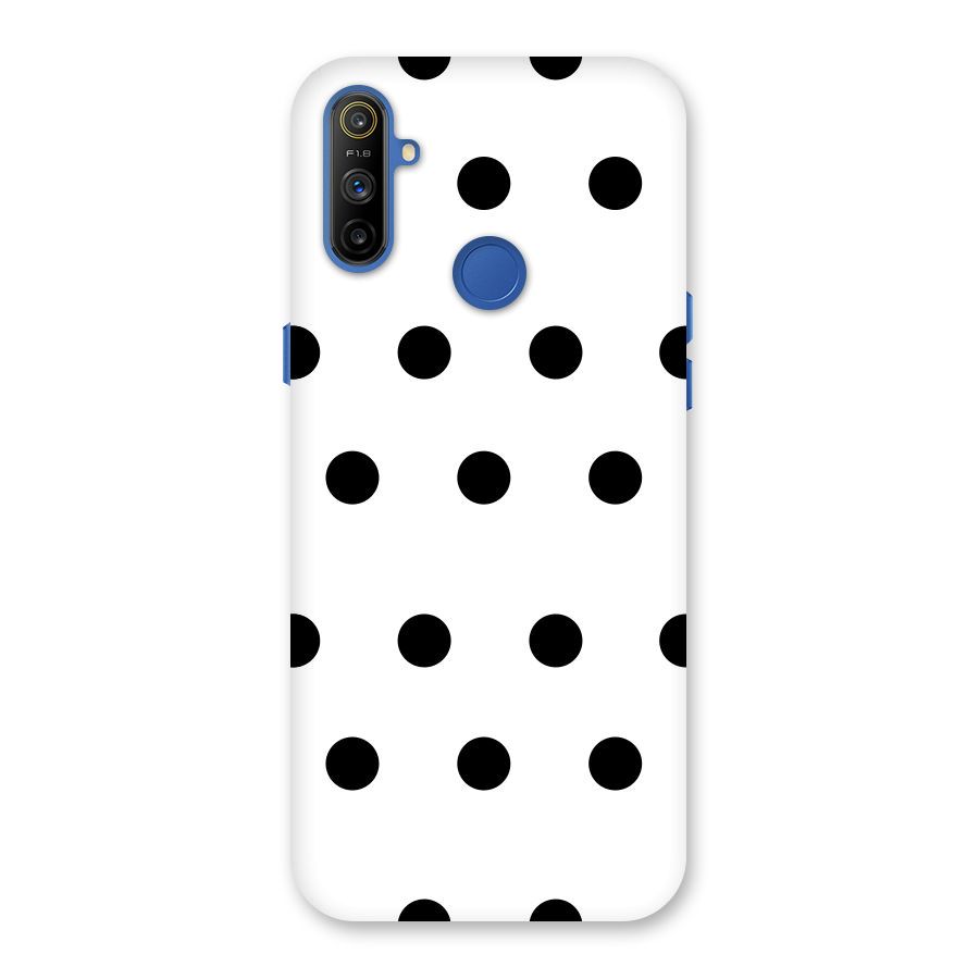 Royal Polka Dots Back Case for Realme Narzo 10A