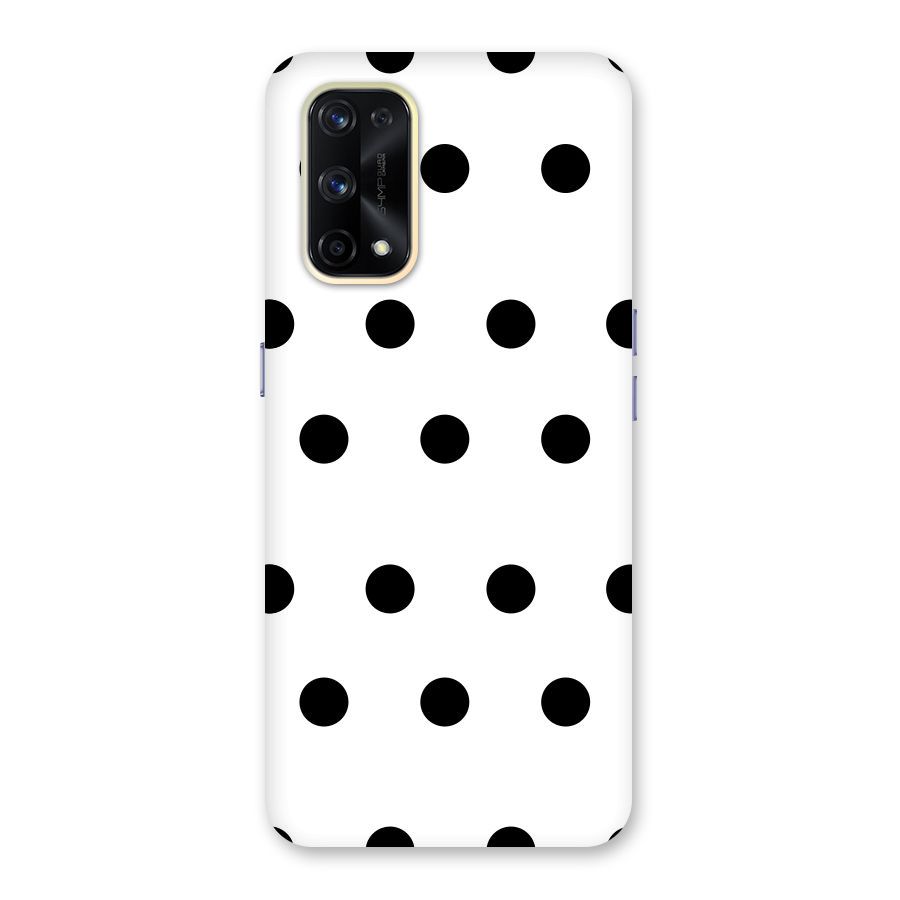 Royal Polka Dots Glass Back Case for Realme X7 Pro