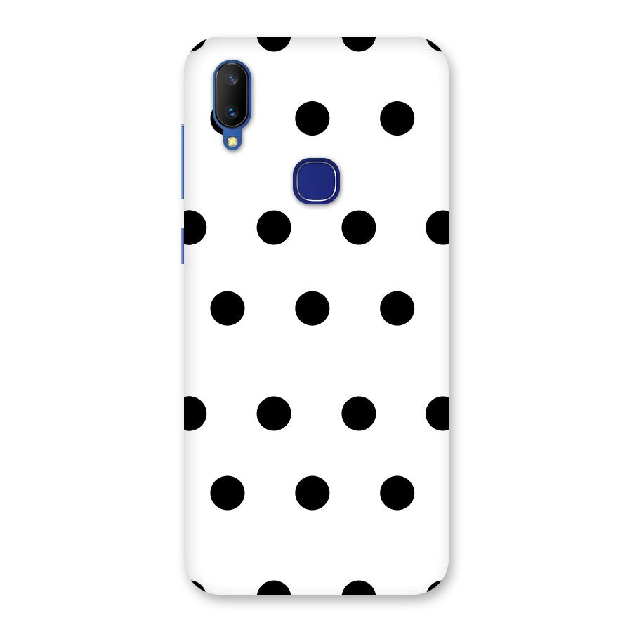 Royal Polka Dots Back Case for Vivo V11