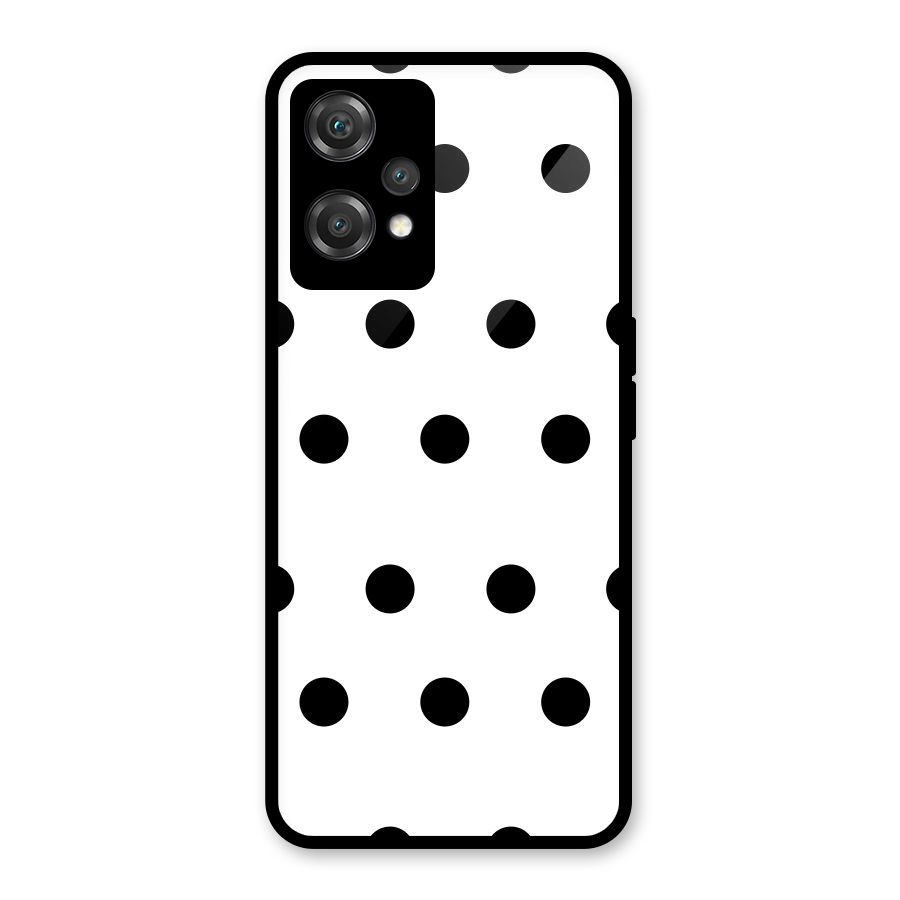 Royal Polka Dots Glass Back Case for OnePlus Nord CE 2 Lite 5G