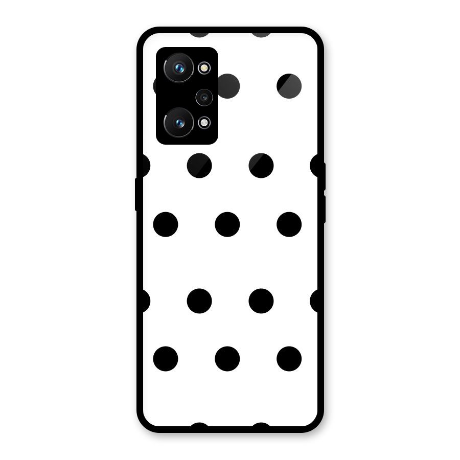 Royal Polka Dots Glass Back Case for Realme GT Neo 3T