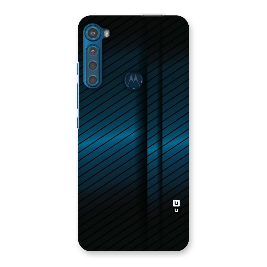 Royal Shade Blue Back Case for Motorola One Fusion Plus
