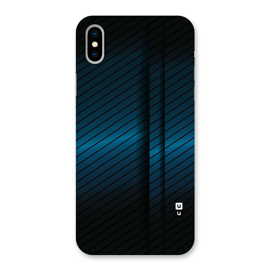 Royal Shade Blue Back Case for iPhone XS