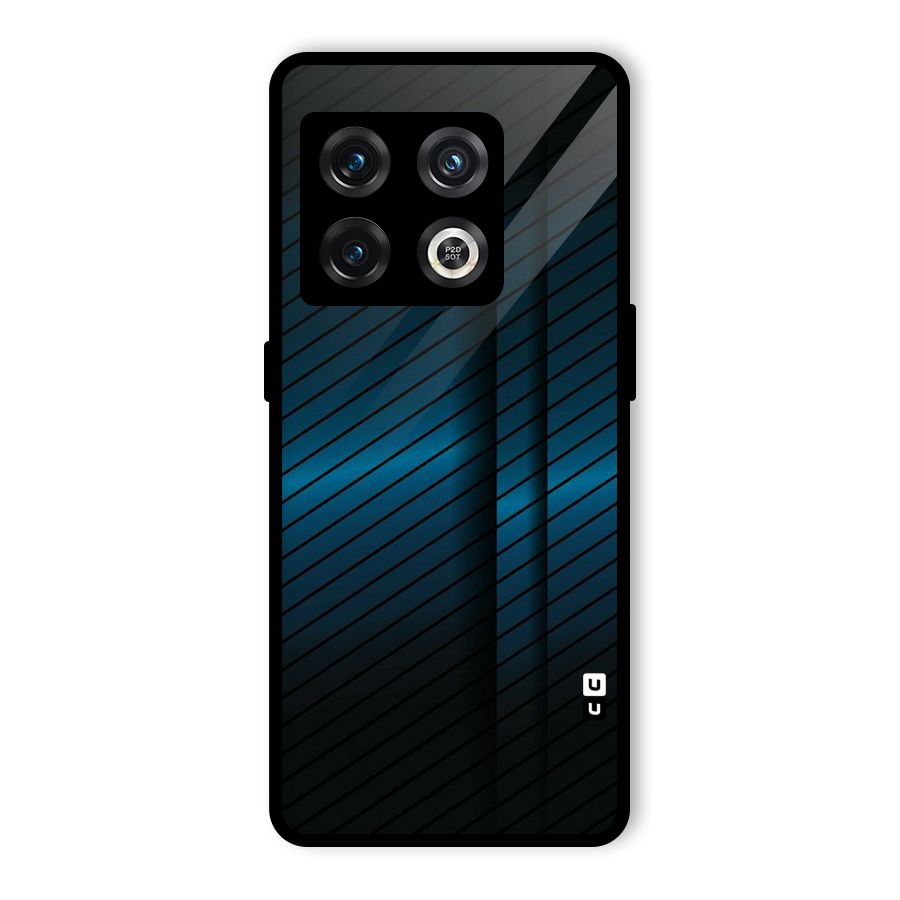 Royal Shade Blue Glass Back Case for OnePlus 10 Pro 5G
