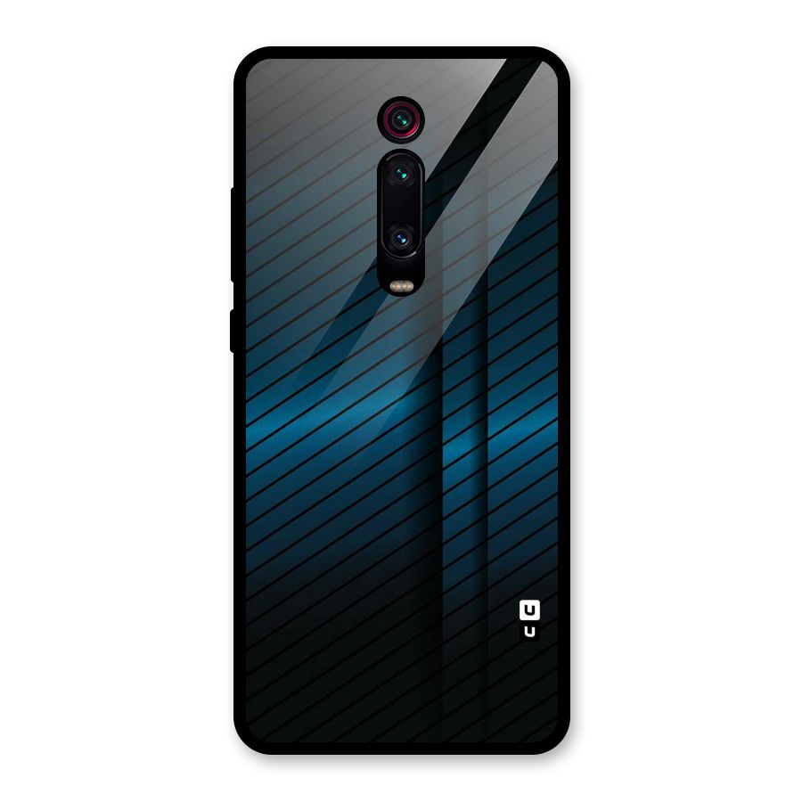 Royal Shade Blue Glass Back Case for Redmi K20
