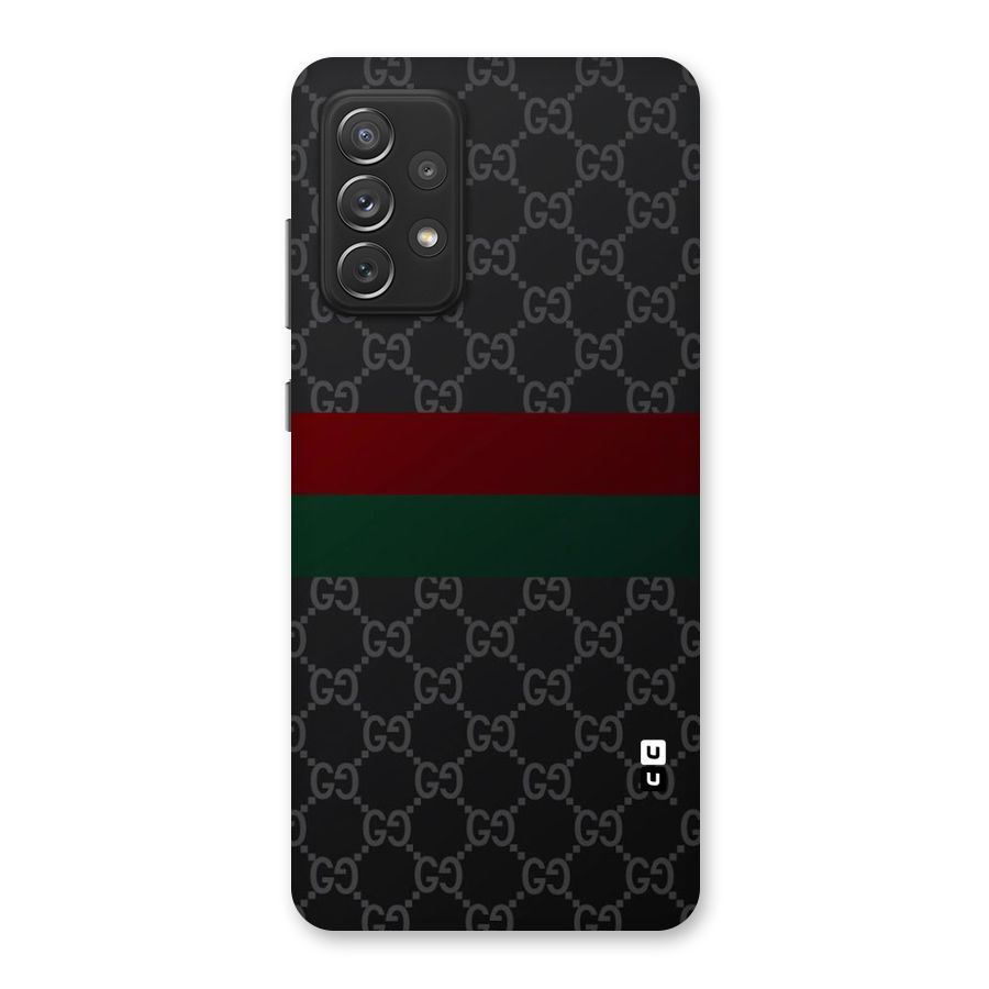 Royal Stripes Design Back Case for Galaxy A72