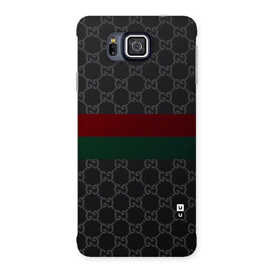 Royal Stripes Design Back Case for Galaxy Alpha
