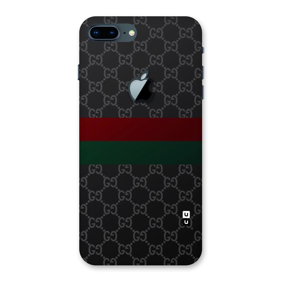 Royal Stripes Design Back Case for iPhone 7 Plus Apple Cut