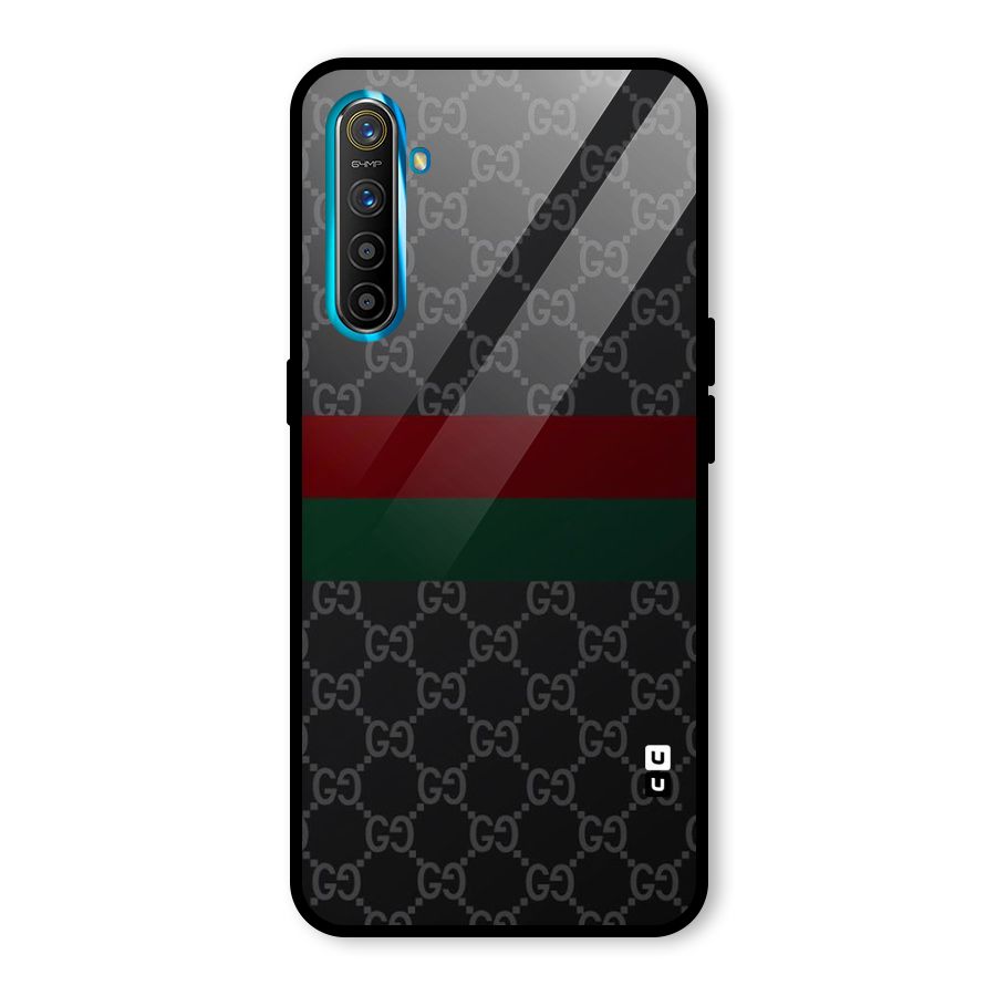 Royal Stripes Design Glass Back Case for Realme X2