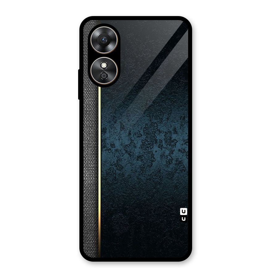 Rug Design Color Glass Back Case for Oppo A17
