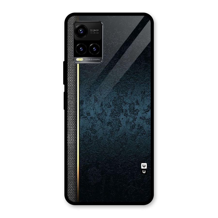 Rug Design Color Glass Back Case for Vivo Y21G