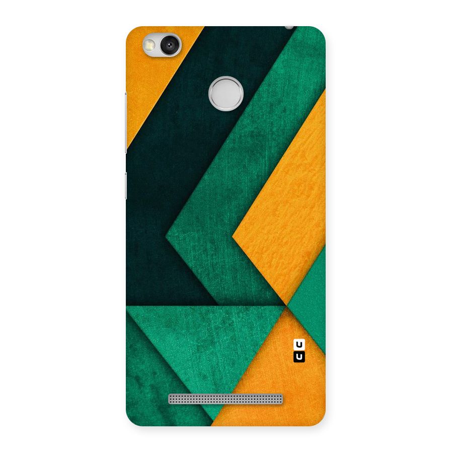 Rugged Abstract Stripes Back Case for Redmi 3S Prime