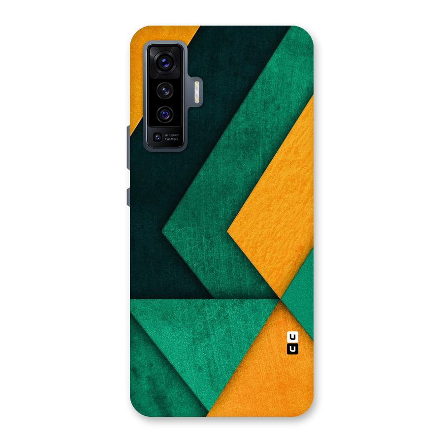 Rugged Abstract Stripes Back Case for Vivo X50