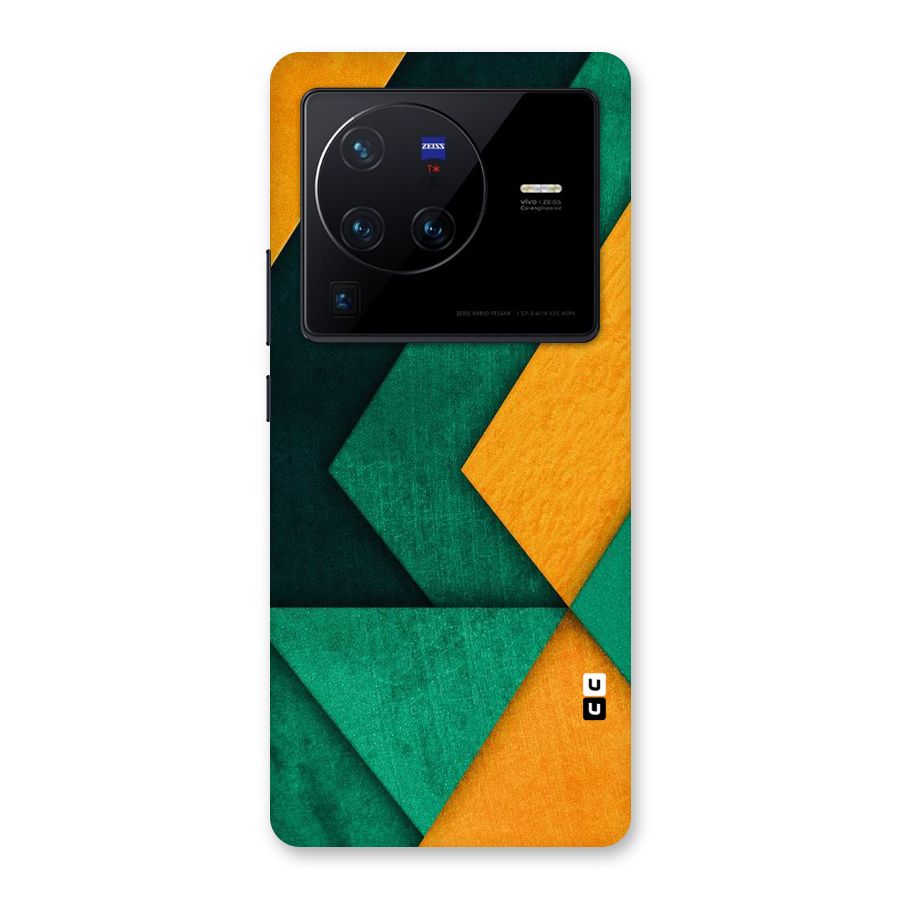 Rugged Abstract Stripes Back Case for Vivo X80 Pro