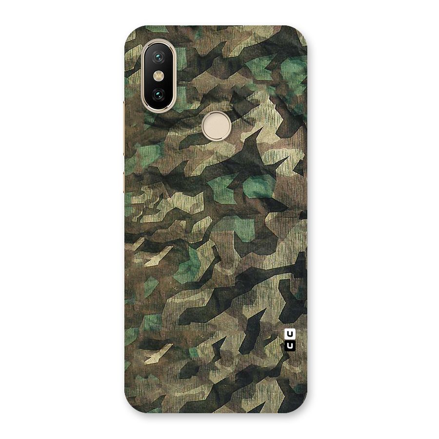 Rugged Army Back Case for Mi A2
