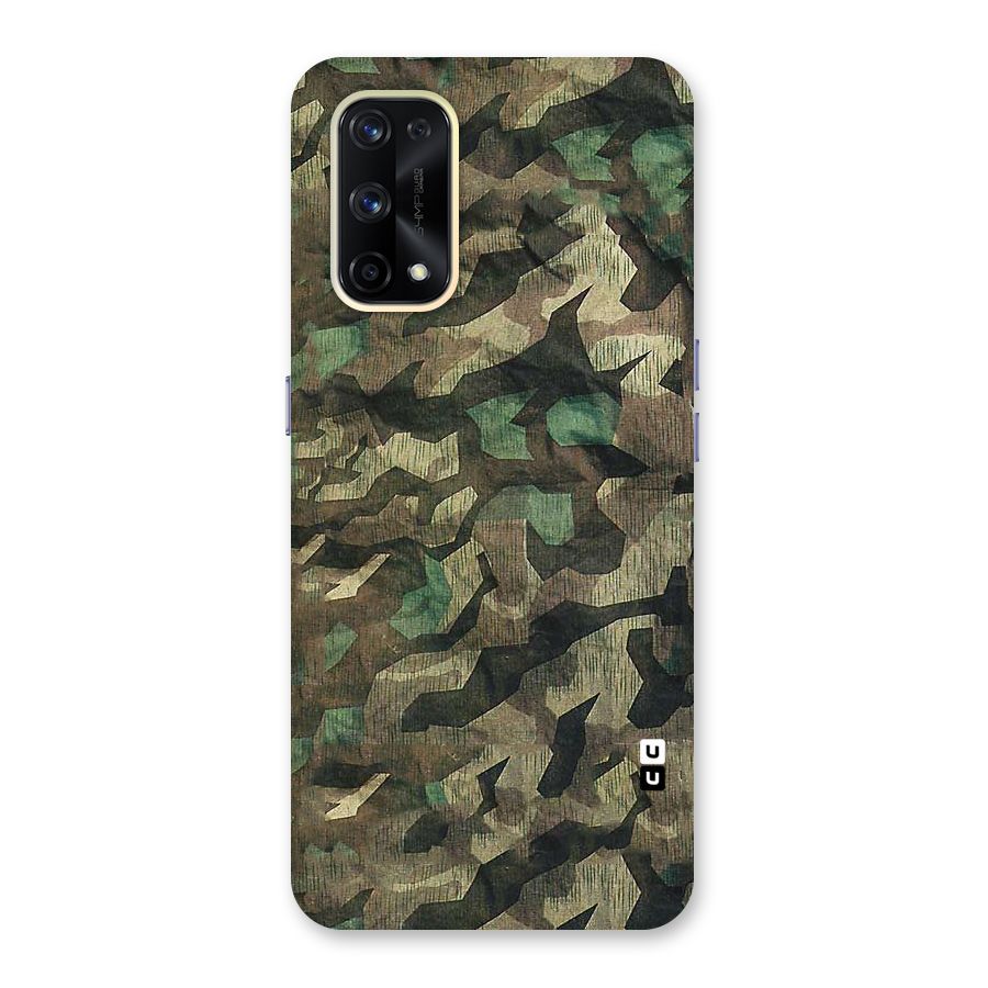 Rugged Army Glass Back Case for Realme X7 Pro