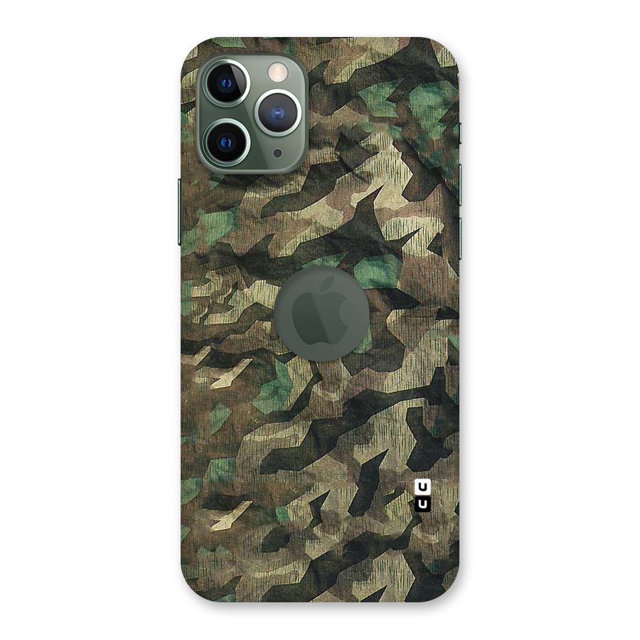 Rugged Army Back Case for iPhone 11 Pro Logo  Cut