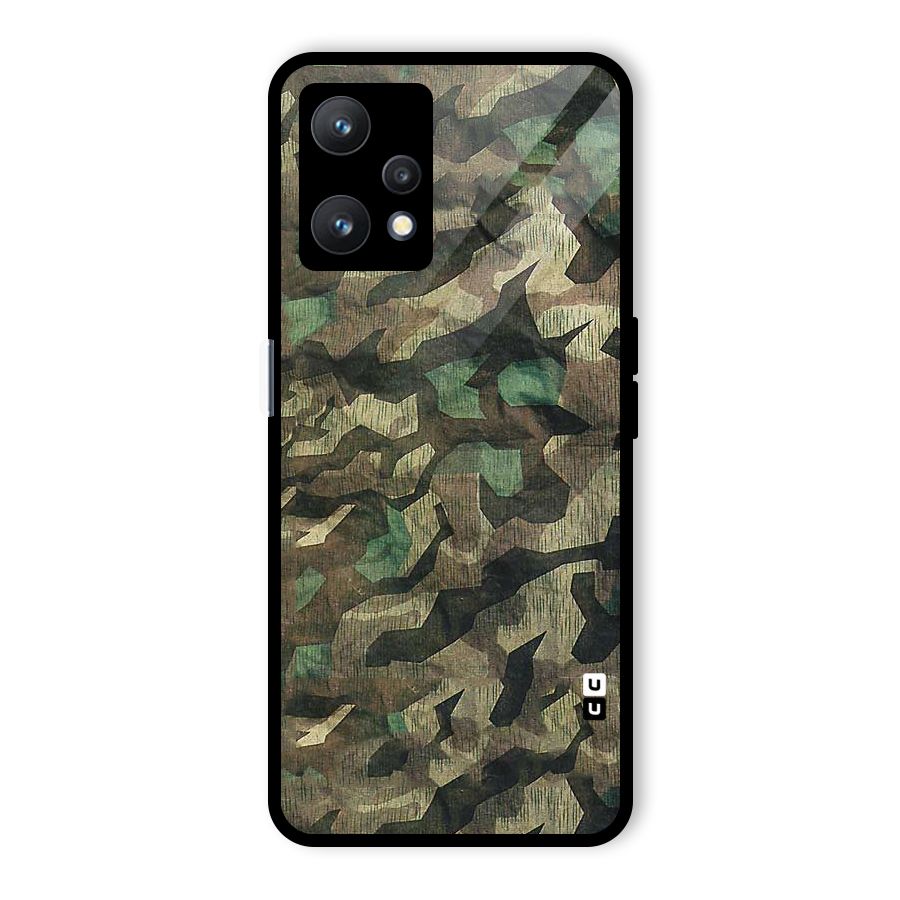 Rugged Army Glass Back Case for Realme 9 Pro 5G