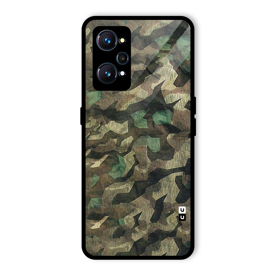 Rugged Army Glass Back Case for Realme GT Neo2