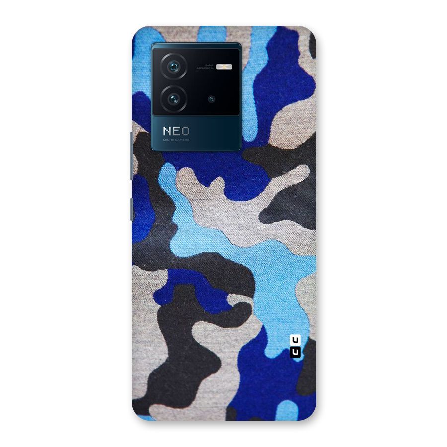 Rugged Camouflage Back Case for Vivo iQOO Neo 6 5G