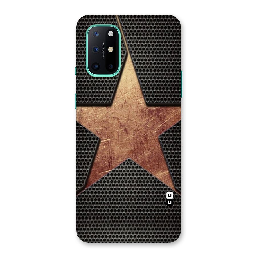 Rugged Gold Star Back Case for OnePlus 8T